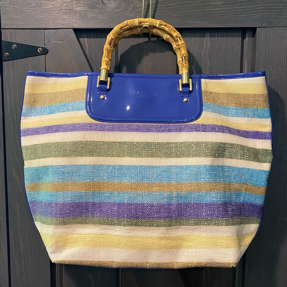 Like New Talbots Paper Straw Handbag